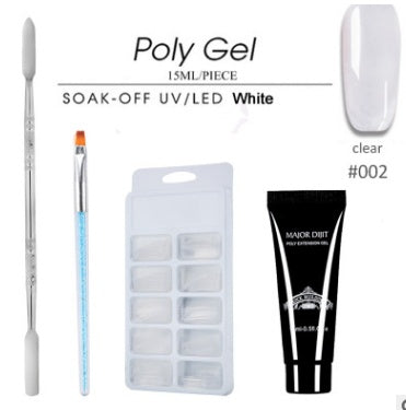 Nail Art Fast-drying Phototherapy Glue Multi-Color Extension Glue 15ml Set Nail Art Fast-drying Phototherapy Glue Multi-Color Extension Glue 15ml Set